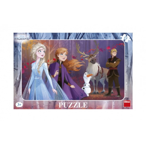 Puzzle deskov Ledov krlovstv II/Frozen II 29,5x19cm 15 dlk - Cena : 129,- K s dph 