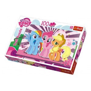 Puzzle My Little Pony 100 dlk 41x27,5cm - Cena : 100,- K s dph 