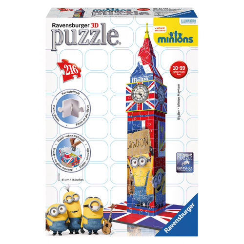 Puzzle 3D - Mimoov Big Ben 216dlk - Cena : 394,- K s dph 