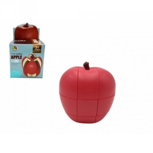 Hlavolam jablko plast v krabice 8,5x8,5x14,5cm - Cena : 58,- K s dph 