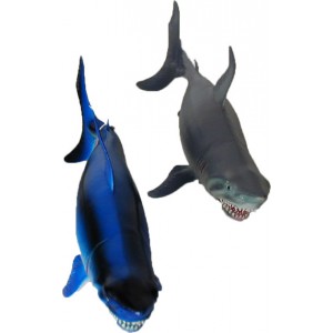Obrázek žralok, 2 druhy, 34 cm