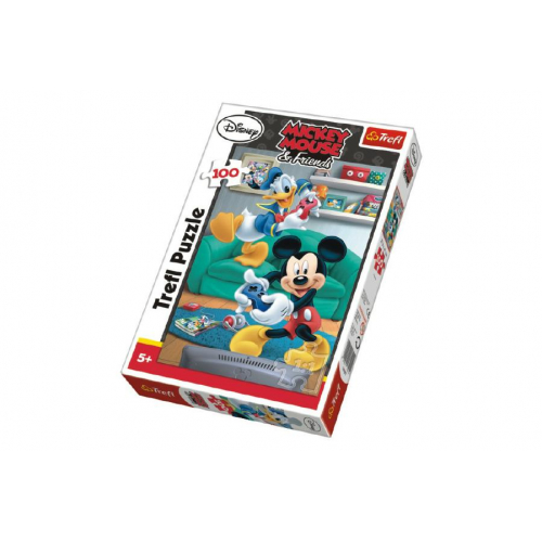Puzzle Mickey a Donald Disney 100 dlk 27,5x41cm - Cena : 78,- K s dph 