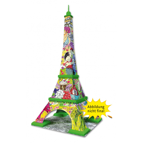 Puzzle 3D Eiffelova v (Pop Art) 216 dlk - Cena : 599,- K s dph 