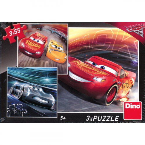 Puzzle WD Cars3: Trnink 3x55D - Cena : 174,- K s dph 