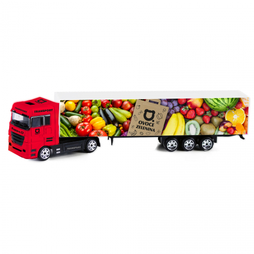 Obrázek Auto kamion ovoce a zelenina