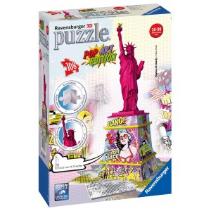Puzzle 3D Socha svobody (Pop Art) 108 dlk - Cena : 482,- K s dph 