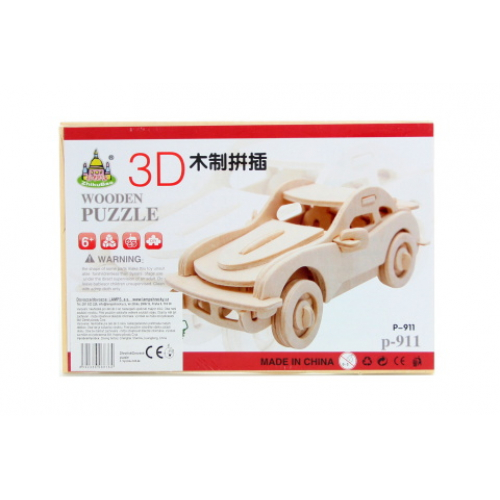 Puzzle devn 3D Auto - Cena : 78,- K s dph 