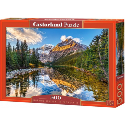 Puzzle 500 dlk - Vchod slunce nad horami - Cena : 127,- K s dph 