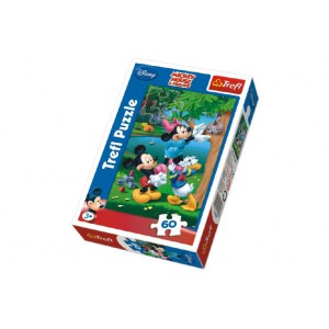 Puzzle Mickey Piknik Disney 22x33cm 60 dlk - Cena : 91,- K s dph 
