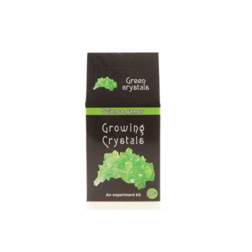 Mini chemick sada - rostouc krystaly - zelen - Cena : 110,- K s dph 