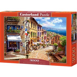 Puzzle 3000 dlk - Odpoledne v Nice ve Francii - Cena : 314,- K s dph 