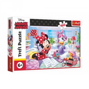 Puzzle Disney Minnie/Den s nejlepmi pteli 160 dlk 41x27,5cm v krabici 29x19x4cm - Cena : 84,- K s dph 