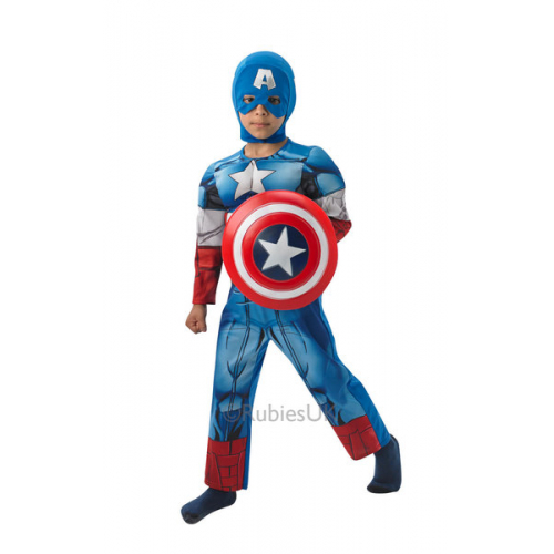 Avengers: Assemble - Captain America Deluxe - vel. S - Cena : 1399,- K s dph 