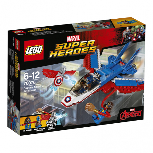 LEGO Super Heroes 76076 - Kapitn America a honika ve sthace - Cena : 529,- K s dph 