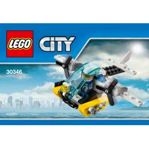 LEGO City 30346 - Prison Island Helicopter - Cena : 104,- K s dph 