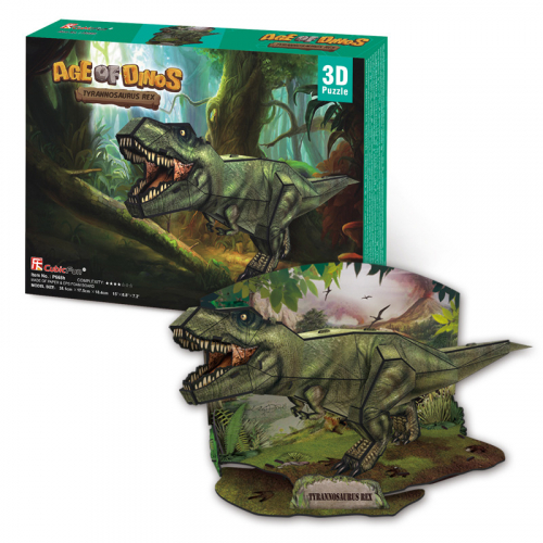 Puzzle 3D Tyrannosaurus Rex - 36 dlk - Cena : 169,- K s dph 