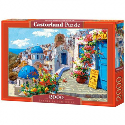 Puzzle 2000 dlk - Jaro na Santorini - Cena : 240,- K s dph 