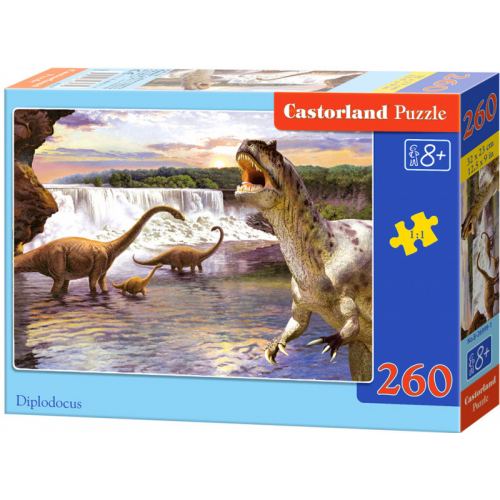 Obrázek Puzzle 260 dílků - Diplodocus