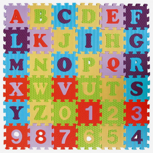 Pnov puzzle 36 ks 15x15x1cm, abceda - Cena : 359,- K s dph 