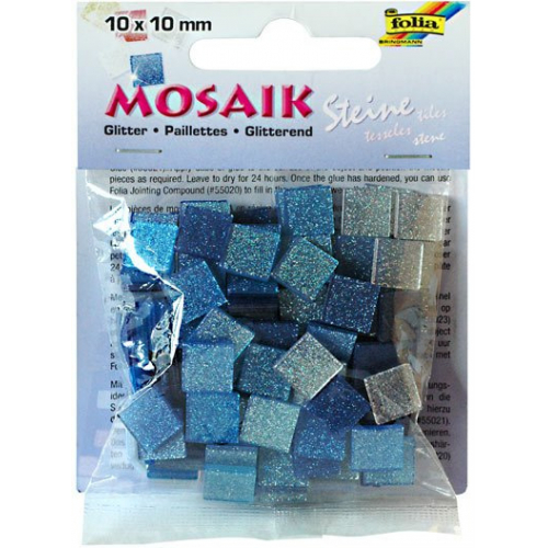 Mozaika tpytiv 10x10mm- modr - Cena : 79,- K s dph 