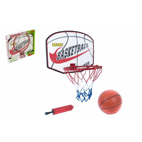 Obrázek Basketbalový koš + míč s pumpičkou