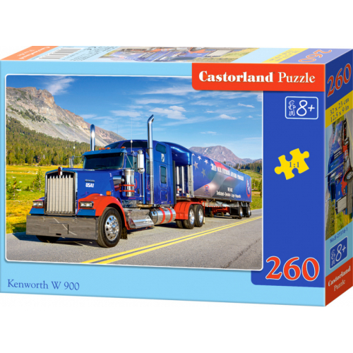 Puzzle 260 dlk - Kamion Kenworth W900 - Cena : 89,- K s dph 