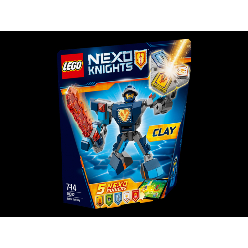 LEGO Nexo Knights 70362 - Clay v bojovm obleku - Cena : 209,- K s dph 