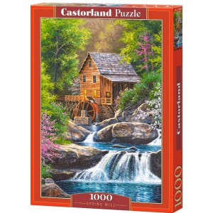 Puzzle Castorland 1000 dlk - Mln s vodopdem - Cena : 179,- K s dph 