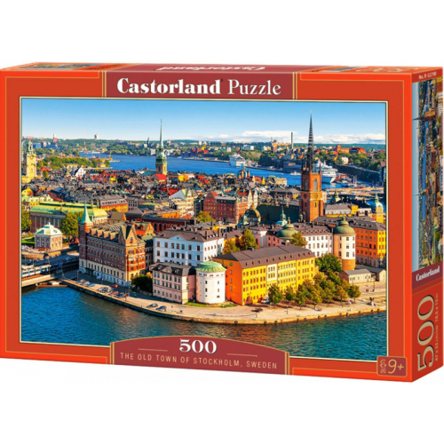 Puzzle 500 dlk - Star Msto ve Stockholmu, vdsko - Cena : 99,- K s dph 