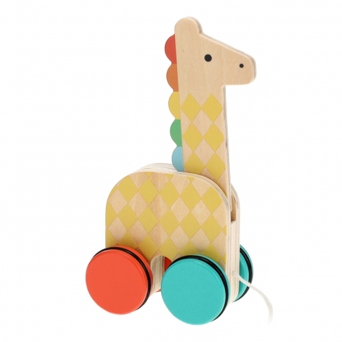 Obrázek Petit Collage Tahací hračka žirafa