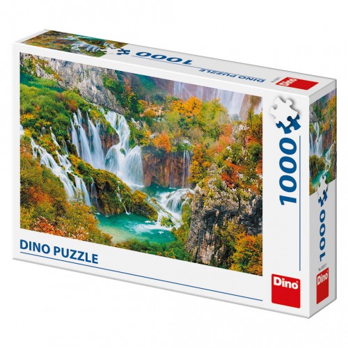 Puzzle Plitvick jezera Chorvatsko 66x47cm 1000 dlk - Cena : 288,- K s dph 