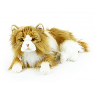 Obrázek plyšová kočka perská dvojbarevná  25 cm