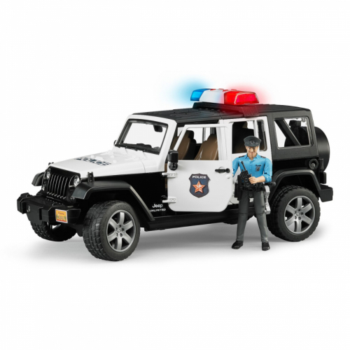 Obrázek Bruder  Jeep Wrangler Rubicon Policie