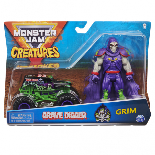 Monster Jam Kovov auto s figurkou - Cena : 469,- K s dph 