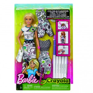 Barbie D.I.Y.crayola vybarvovn at bloka - Cena : 554,- K s dph 