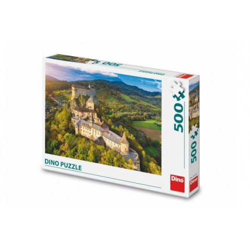 Obrzek Puzzle Oravsk hrad, Slovensko 47x33cm 500dlk v krabici 33,5x23x3,5cm