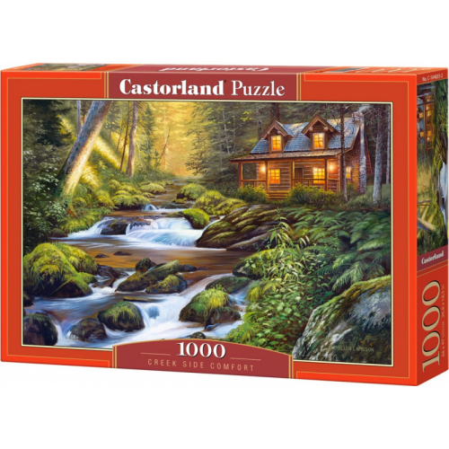 Obrázek Puzzle Castorland 1000 dílků - Domek u řeky