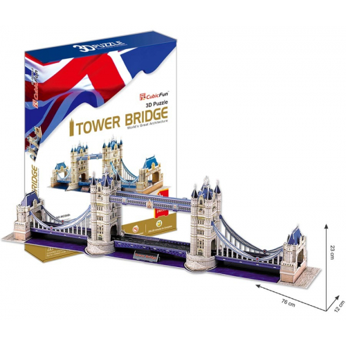 Puzzle 3D Tower Bridge - 120 dlk - Cena : 299,- K s dph 