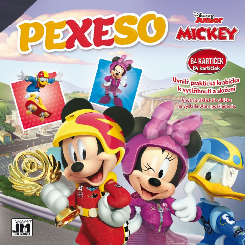 Obrázek Pexeso v sešitu Mickey Mouse