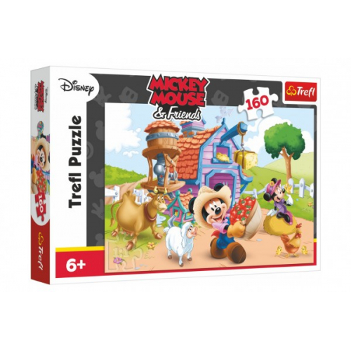 Puzzle Farm Mickey Disney 41x27,8cm 160 dlk v krabici 29x19x4cm - Cena : 84,- K s dph 