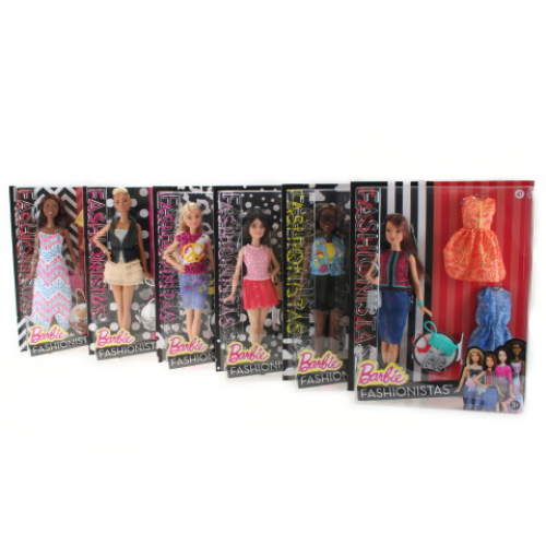 Barbie Modelka s obleky a doplky DTD96 - rzn druhy - Cena : 539,- K s dph 