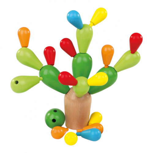 Obrázek Bino Dřevěná balanční hra Kaktus