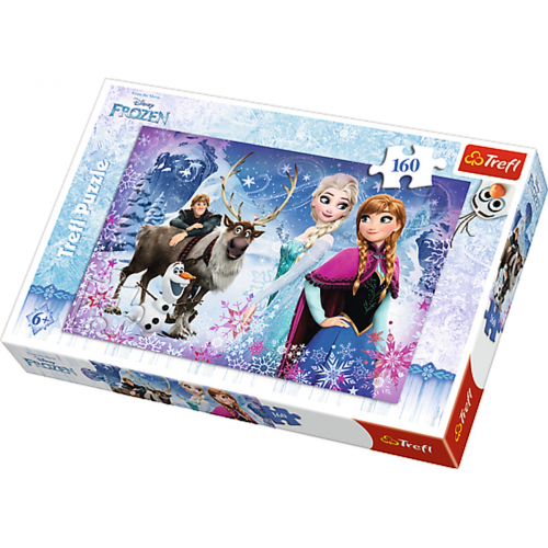 Puzzle Puzzle 160 - Zimn dobrodrustv / Disney Frozen - Cena : 119,- K s dph 