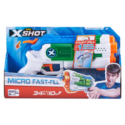X-SHOT Micro Fast-fill vodn pistole - Cena : 299,- K s dph 
