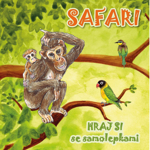 Obrázek Album obrázkové Safari Hraj si se samolepkami