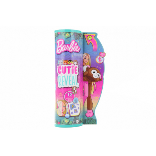Obrázek Barbie cutie reveal Barbie džungle - opice HKR01 TV 1.1.-30.6.