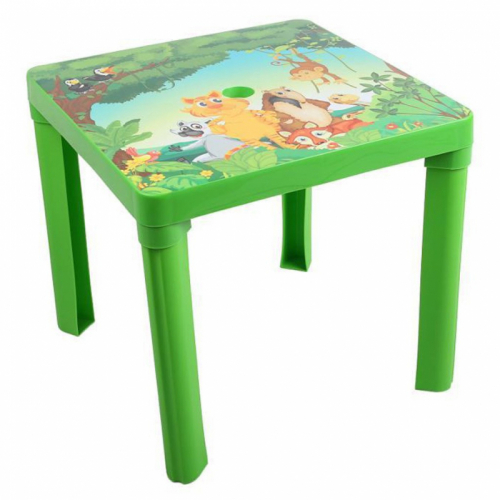 Obrázek Dětský zahradní nábytek - Plastový stůl zelený