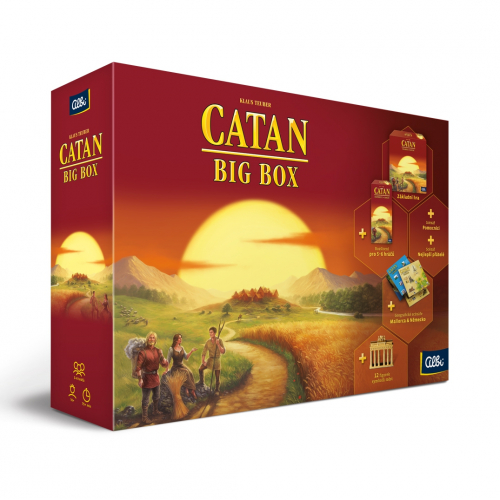 Catan - Big Box - Cena : 1289,- K s dph 