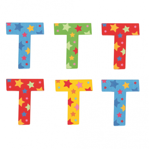 Obrázek Bigjigs Toys Hvězdičkové písmenko T