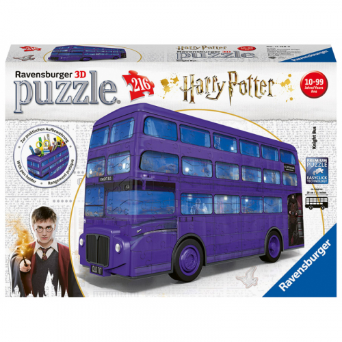 Obrázek Puzzle Harry Potter Rytířský autobus 216 dílků